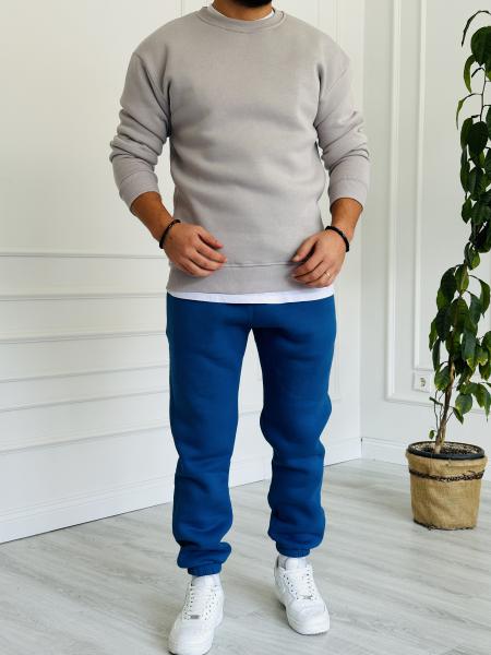 Saks Mavi Jogger Eşofman Altı